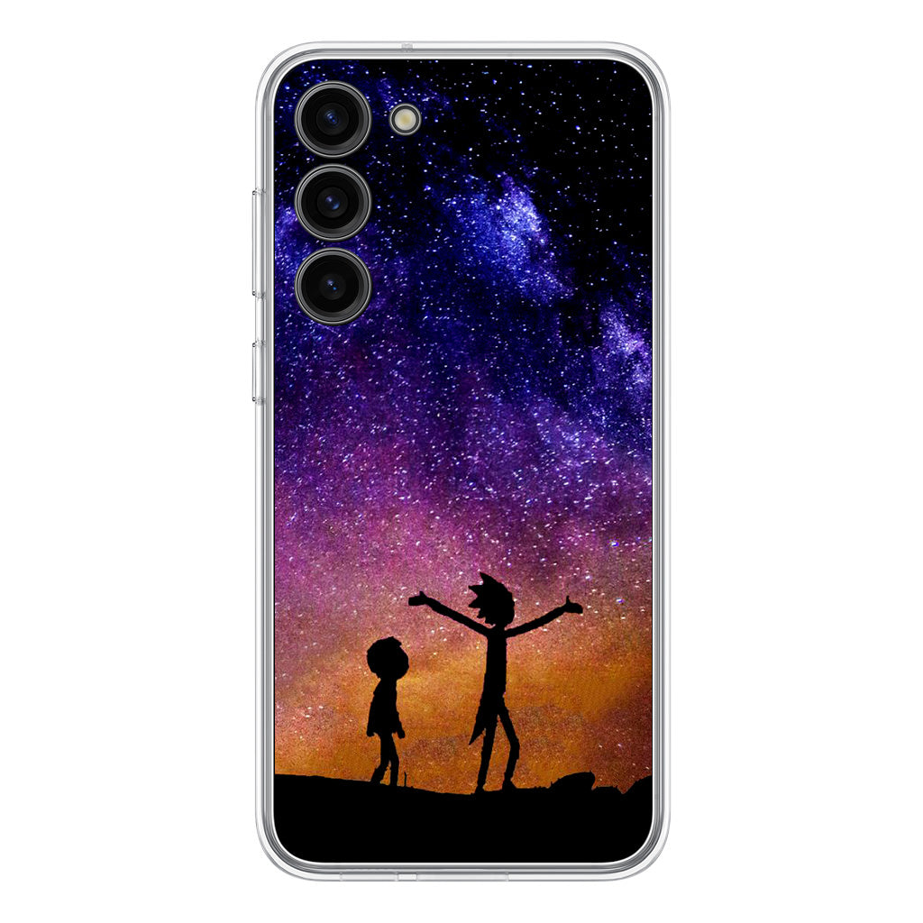 Morty Space Nebula Samsung Galaxy S23 / S23 Plus Case