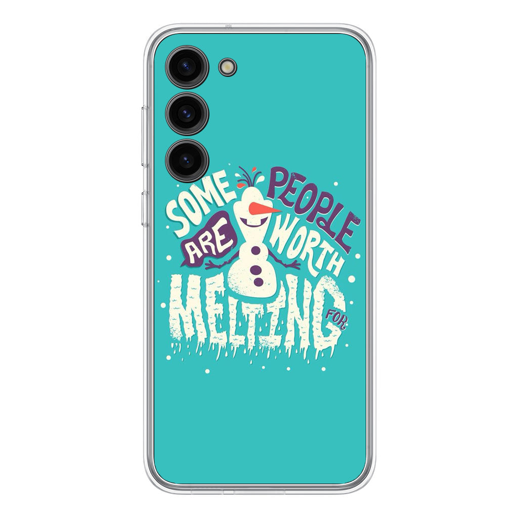 Olaf Frozen Is Melting Samsung Galaxy S23 / S23 Plus Case