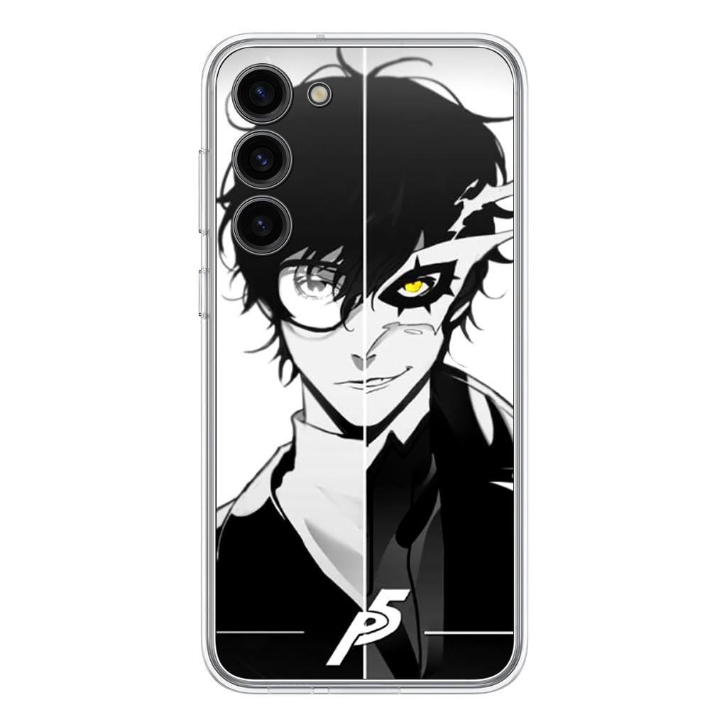 Protagonist Transform Black White Samsung Galaxy S23 / S23 Plus Case