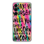 Rainbow Unicorn Quote Samsung Galaxy S23 / S23 Plus Case
