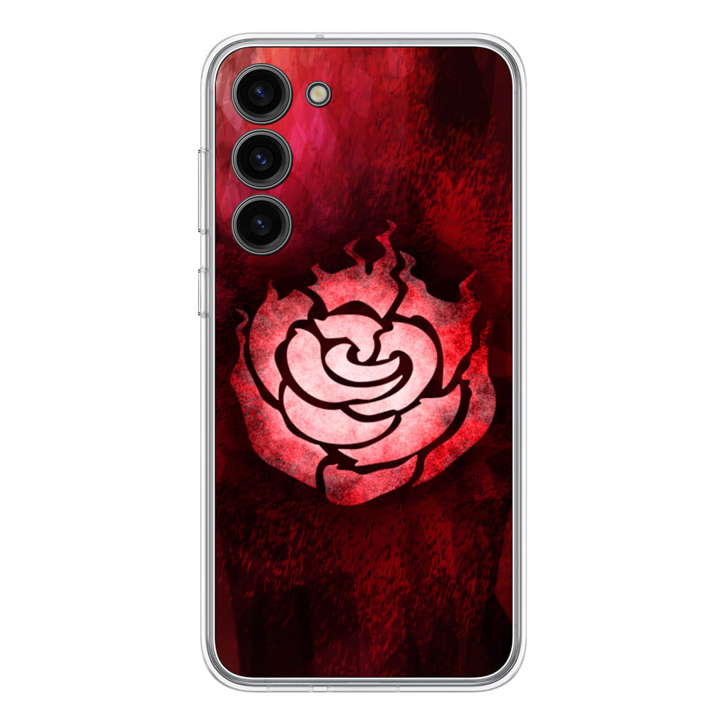 RWBY Ruby Rose Symbol Samsung Galaxy S23 / S23 Plus Case