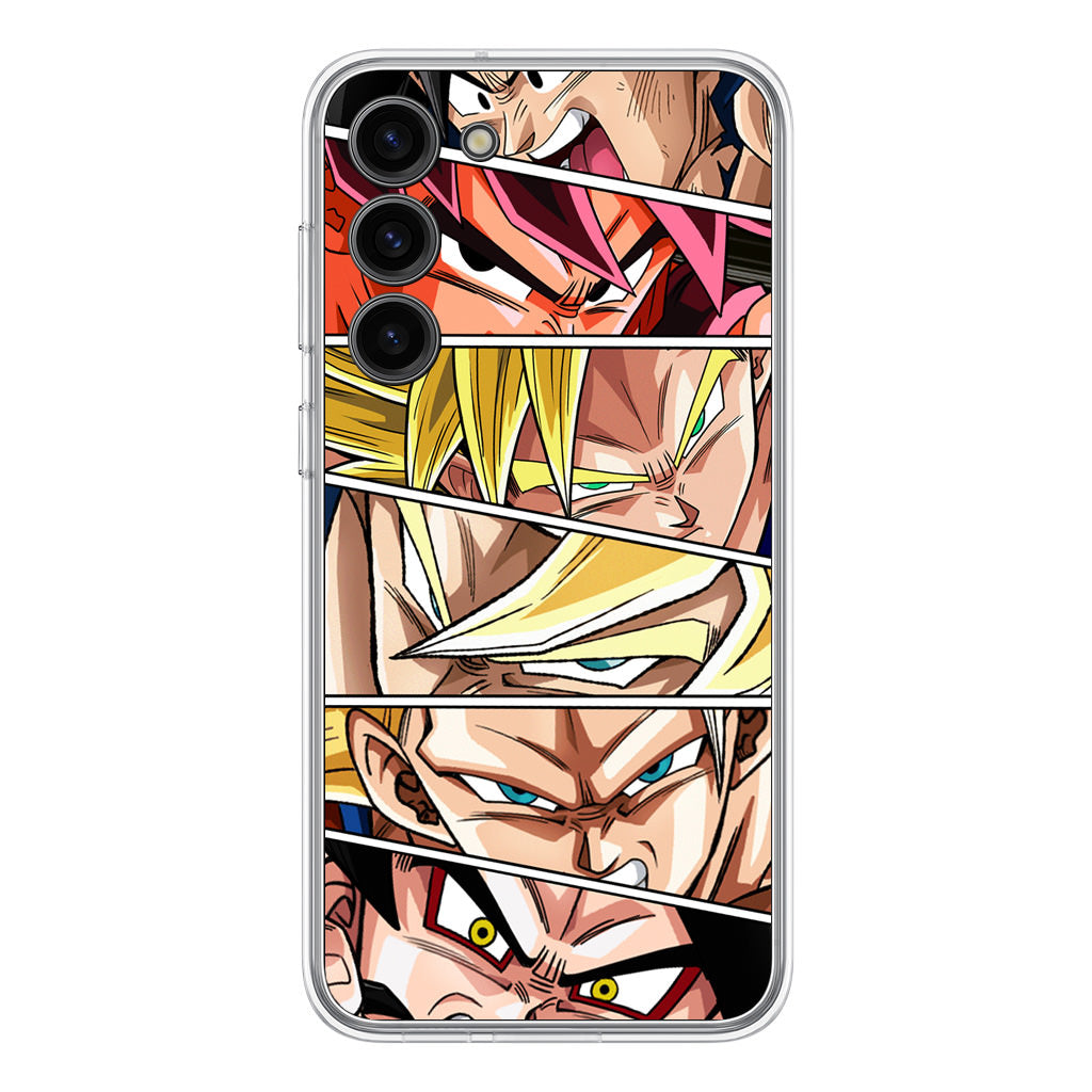 Son Goku Forms Samsung Galaxy S23 / S23 Plus Case