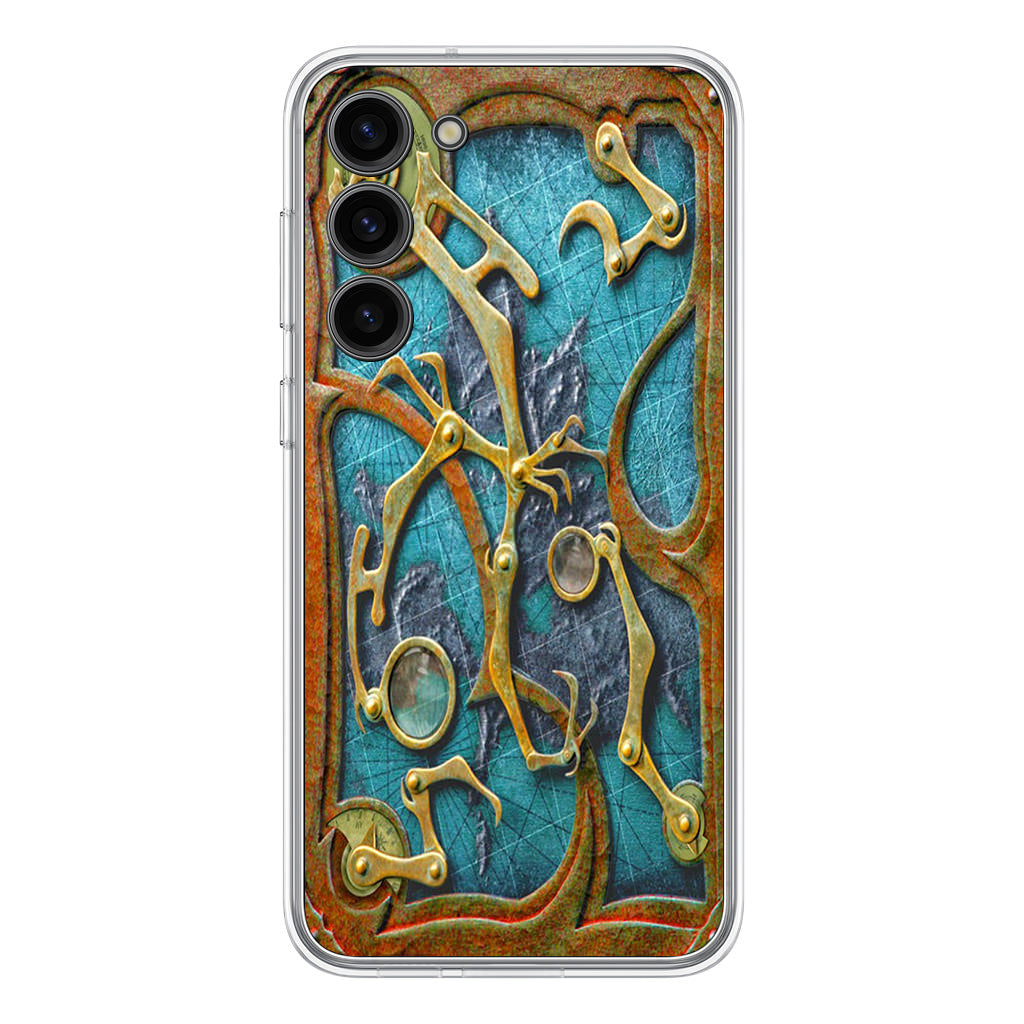 Steampunk Book Cover Samsung Galaxy S23 / S23 Plus Case