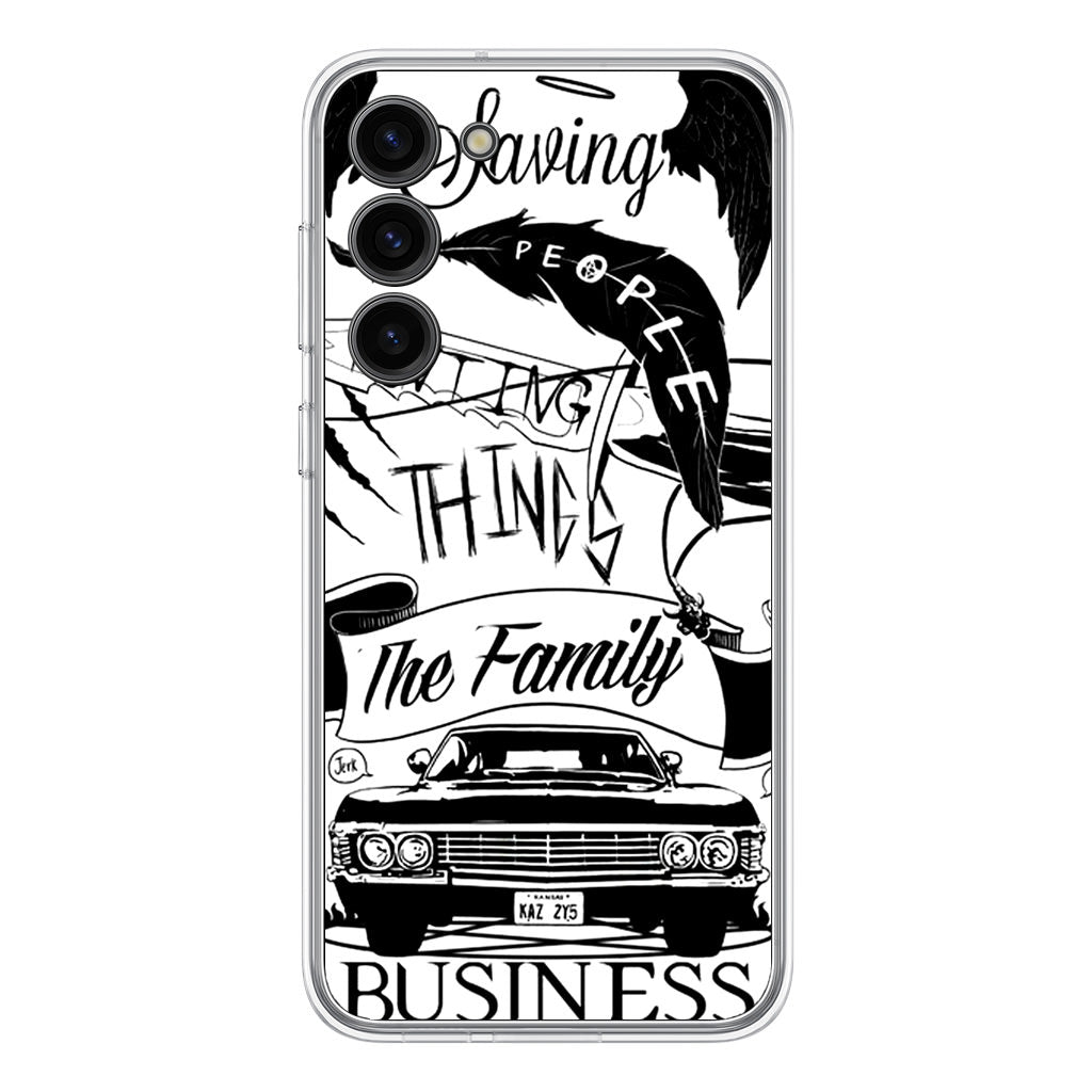 Supernatural Family Business Saving People Samsung Galaxy S23 / S23 Plus Case