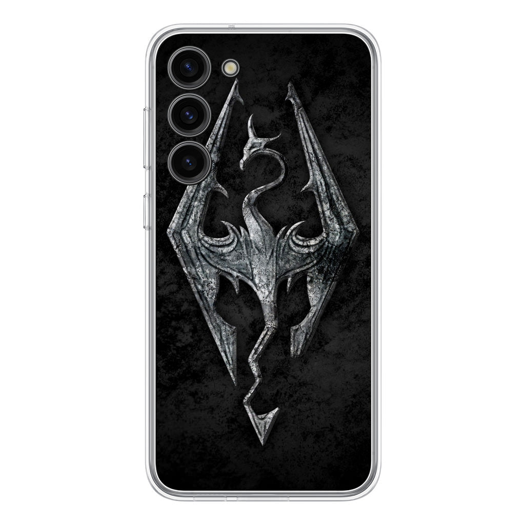 The Elder Scrolls V Skyrim Logo Samsung Galaxy S23 / S23 Plus Case