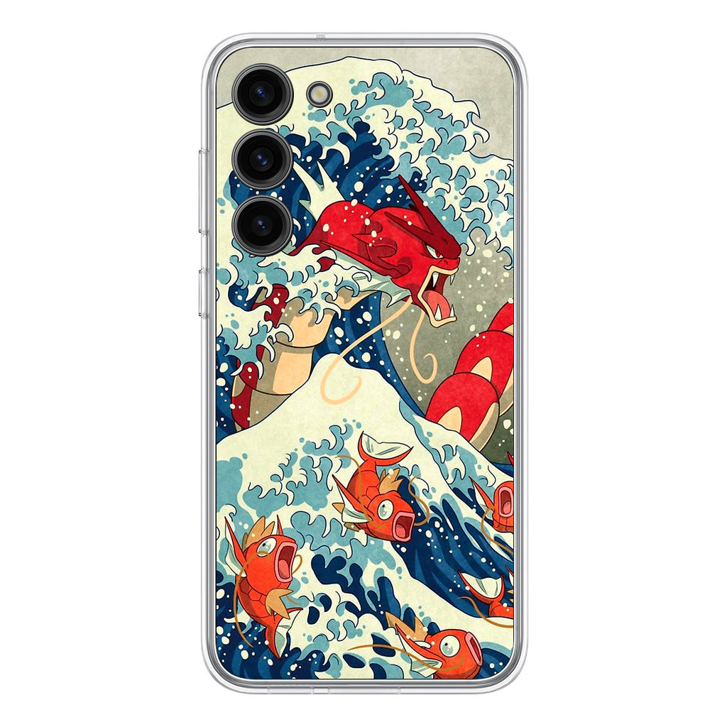 The Great Wave Of Gyarados Samsung Galaxy S23 / S23 Plus Case