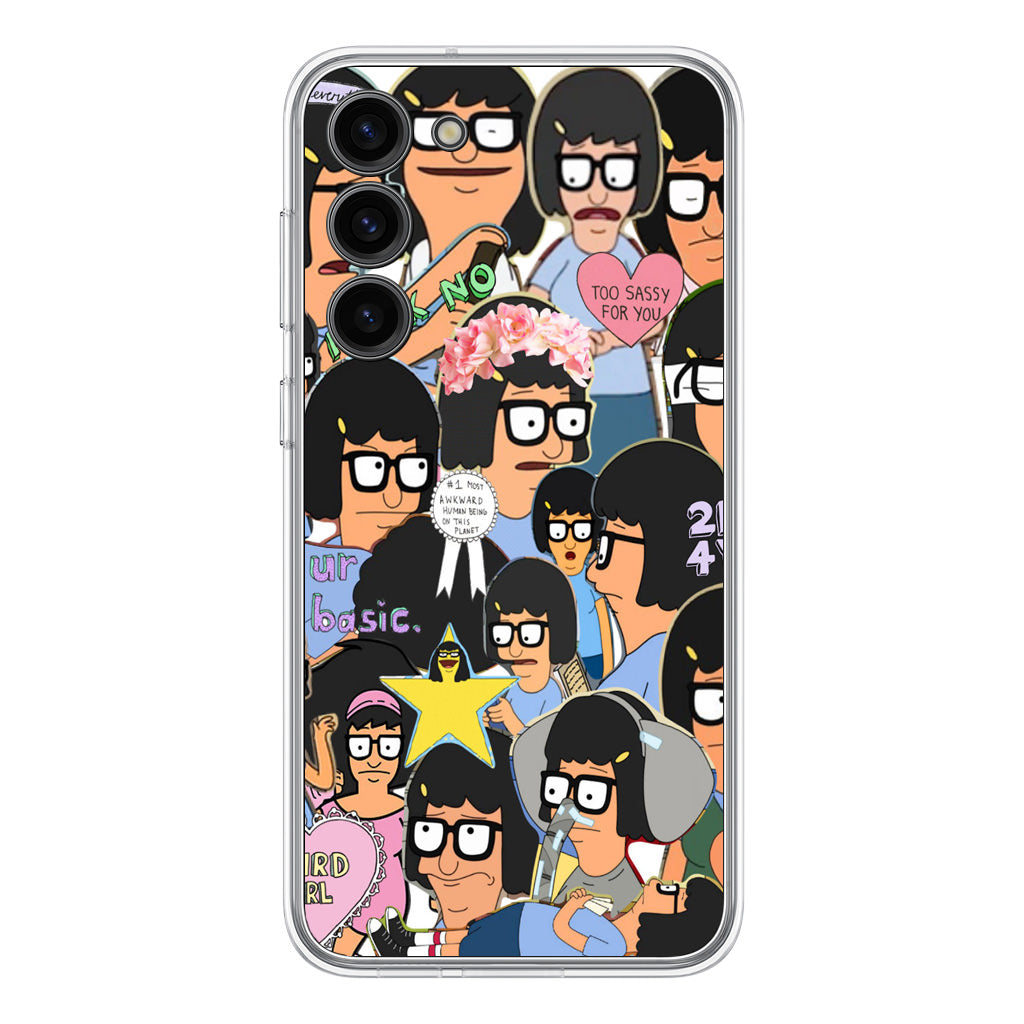 Tina Belcher Collage Samsung Galaxy S23 / S23 Plus Case