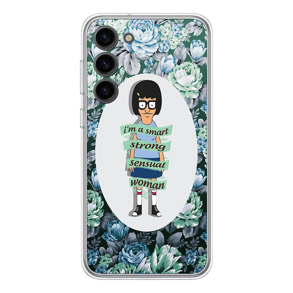 Tina Belcher Flower Woman Quotes Samsung Galaxy S23 / S23 Plus Case