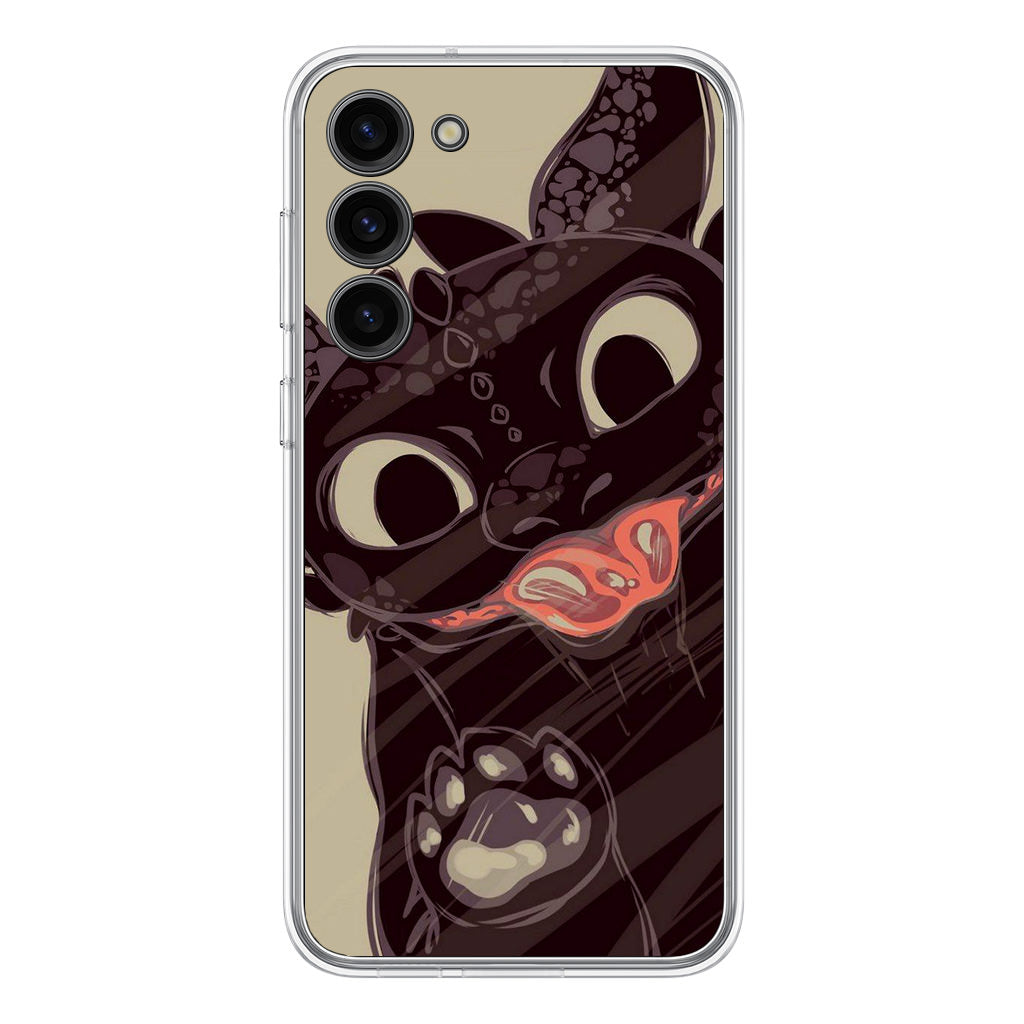 Toothless Dragon Art Samsung Galaxy S23 / S23 Plus Case