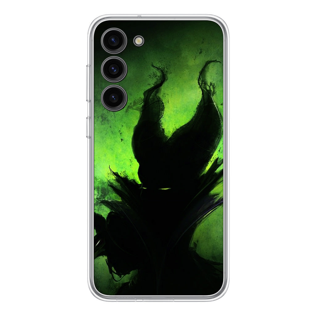 Villains Maleficent Silhouette Samsung Galaxy S23 / S23 Plus Case