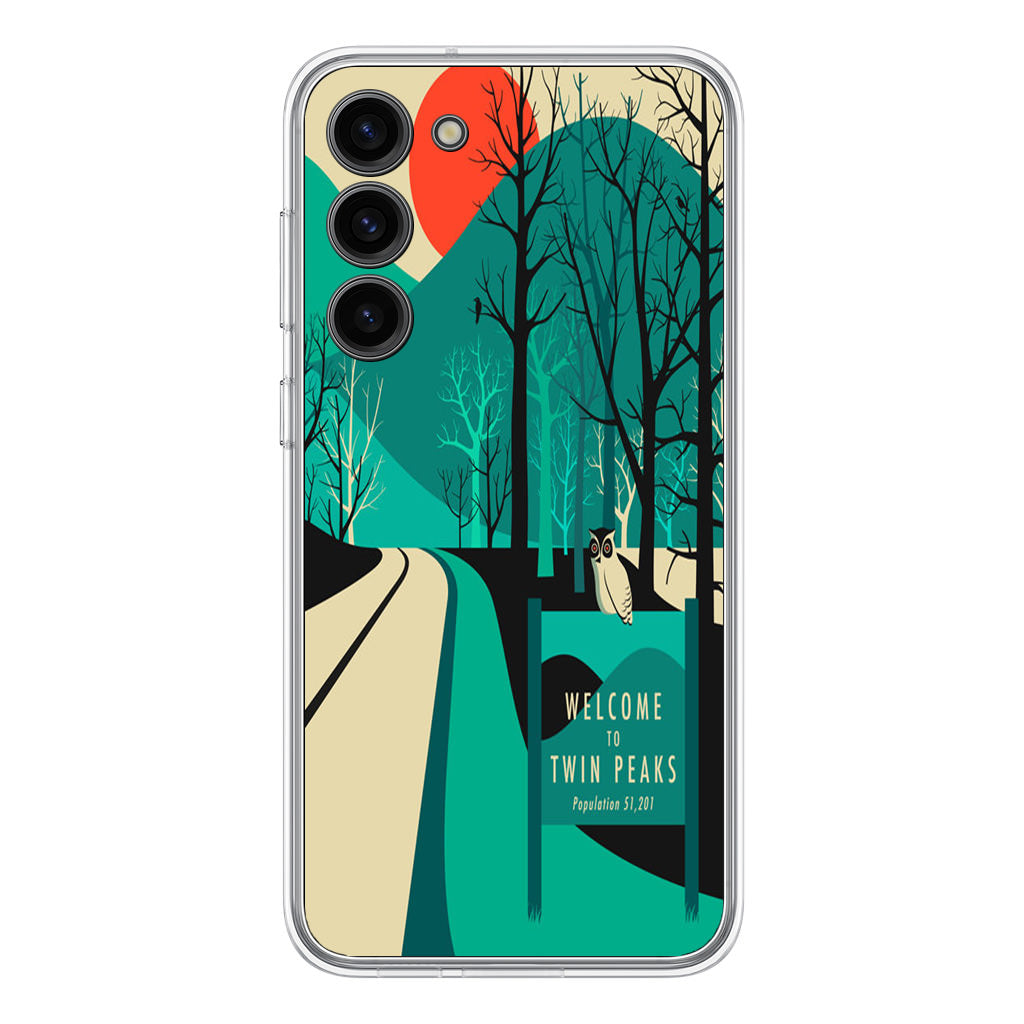 Welcome To Twin Peaks Samsung Galaxy S23 / S23 Plus Case