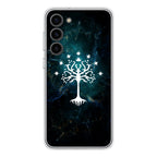 White Tree Of Gondor In Space Nebula Samsung Galaxy S23 / S23 Plus Case