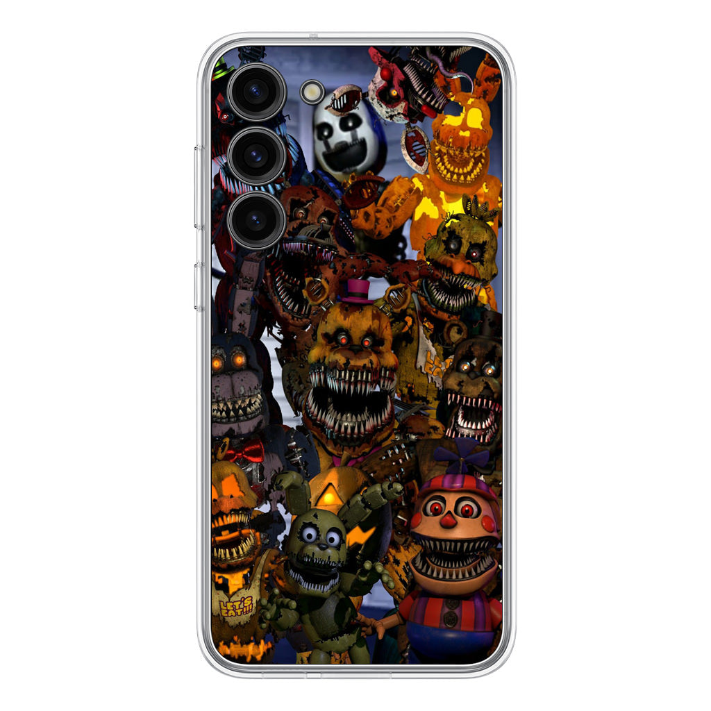 Five Nights at Freddy's Scary Characters Samsung Galaxy S23 / S23 Plus Case