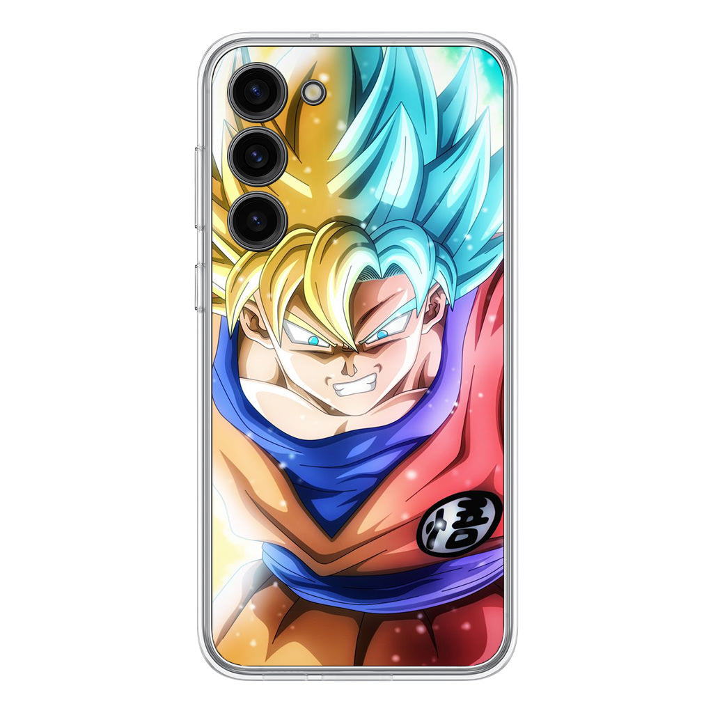 Goku SSJ 1 to SSJ Blue Samsung Galaxy S23 / S23 Plus Case