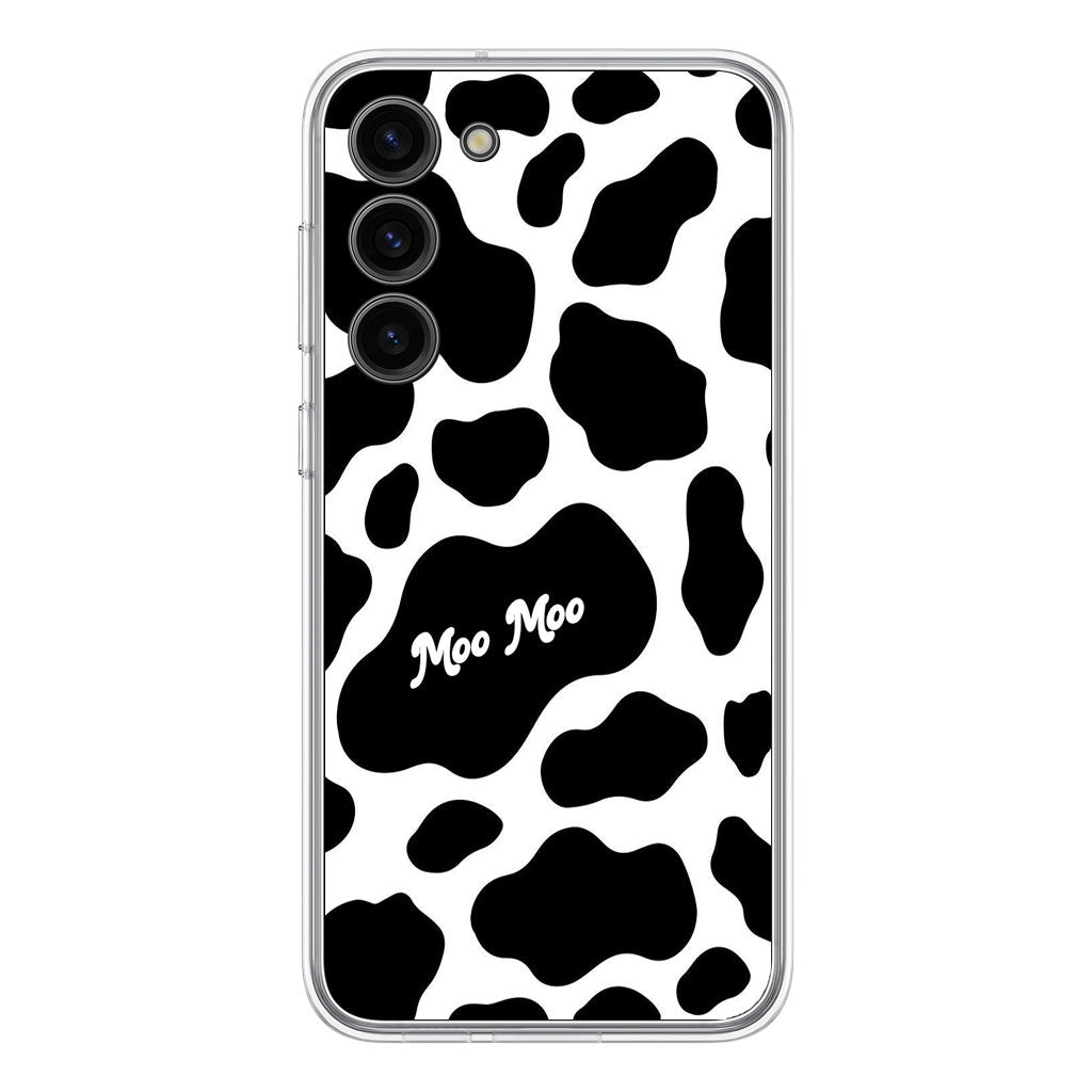 Moo Moo Pattern Samsung Galaxy S23 / S23 Plus Case