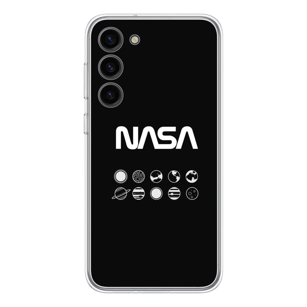 NASA Minimalist Samsung Galaxy S23 / S23 Plus Case