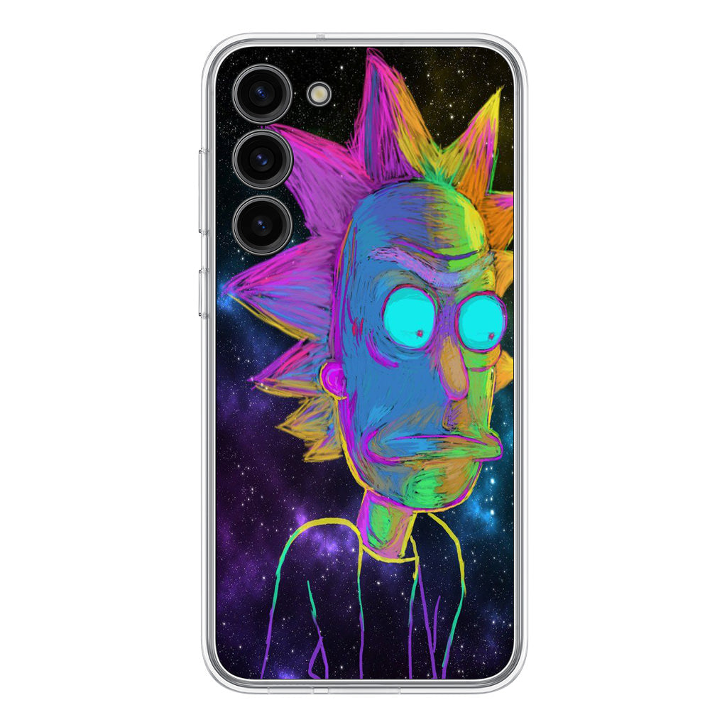 Rick Colorful Crayon Space Samsung Galaxy S23 / S23 Plus Case