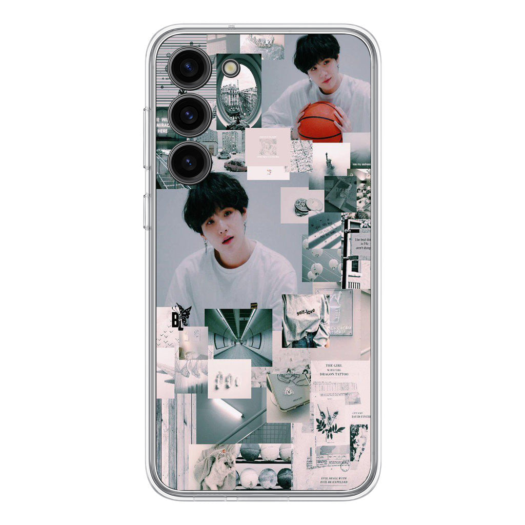 Suga College Wallpaper Samsung Galaxy S23 / S23 Plus Case