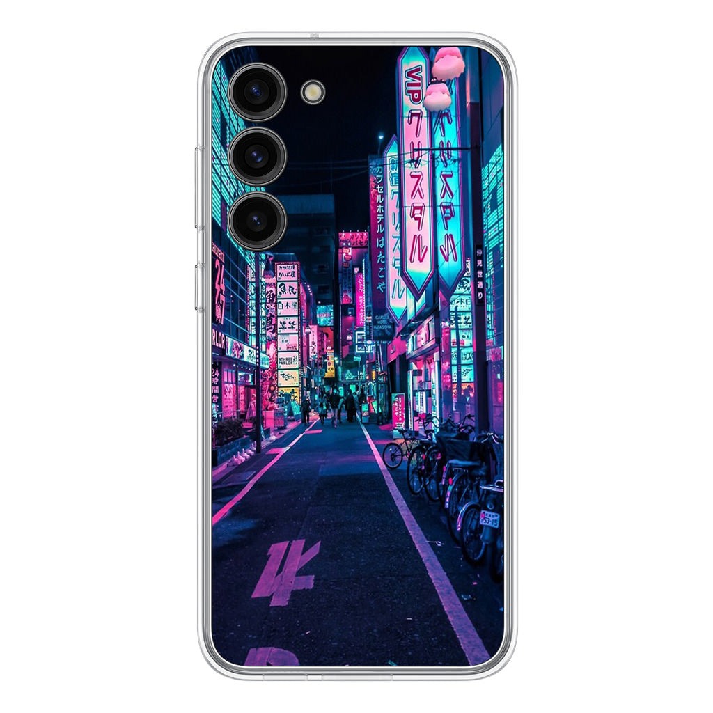 Tokyo Street Wonderful Neon Samsung Galaxy S23 / S23 Plus Case