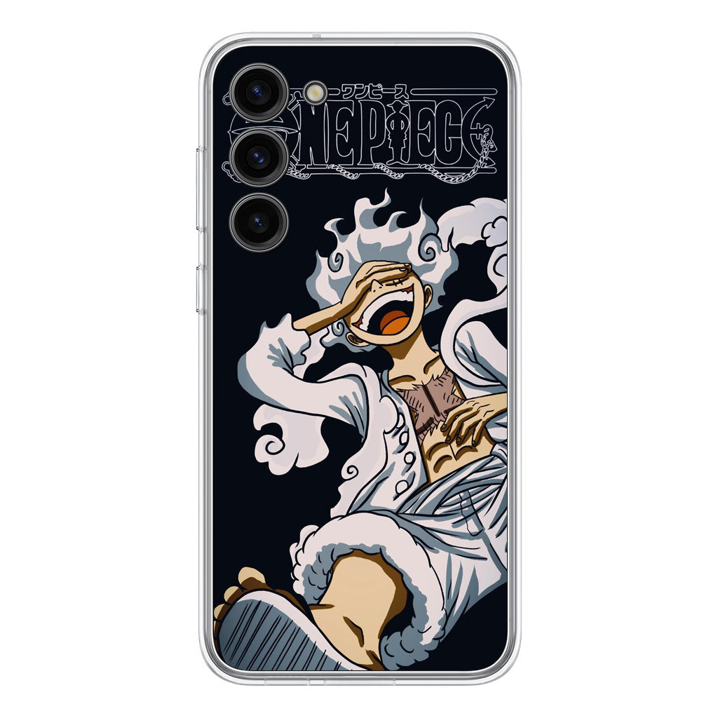 Gear 5 Iconic Laugh Case - Premium Anime Design - Samsung