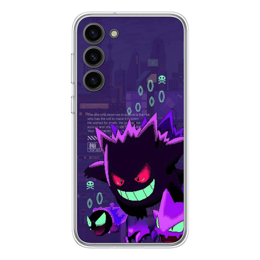Gengar Pixel Art Galaxy S23 / S23 Plus Case