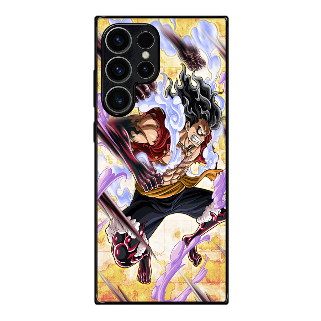 Luffy Gomu Gomu No Black Mamba Samsung Galaxy S23 Ultra Case