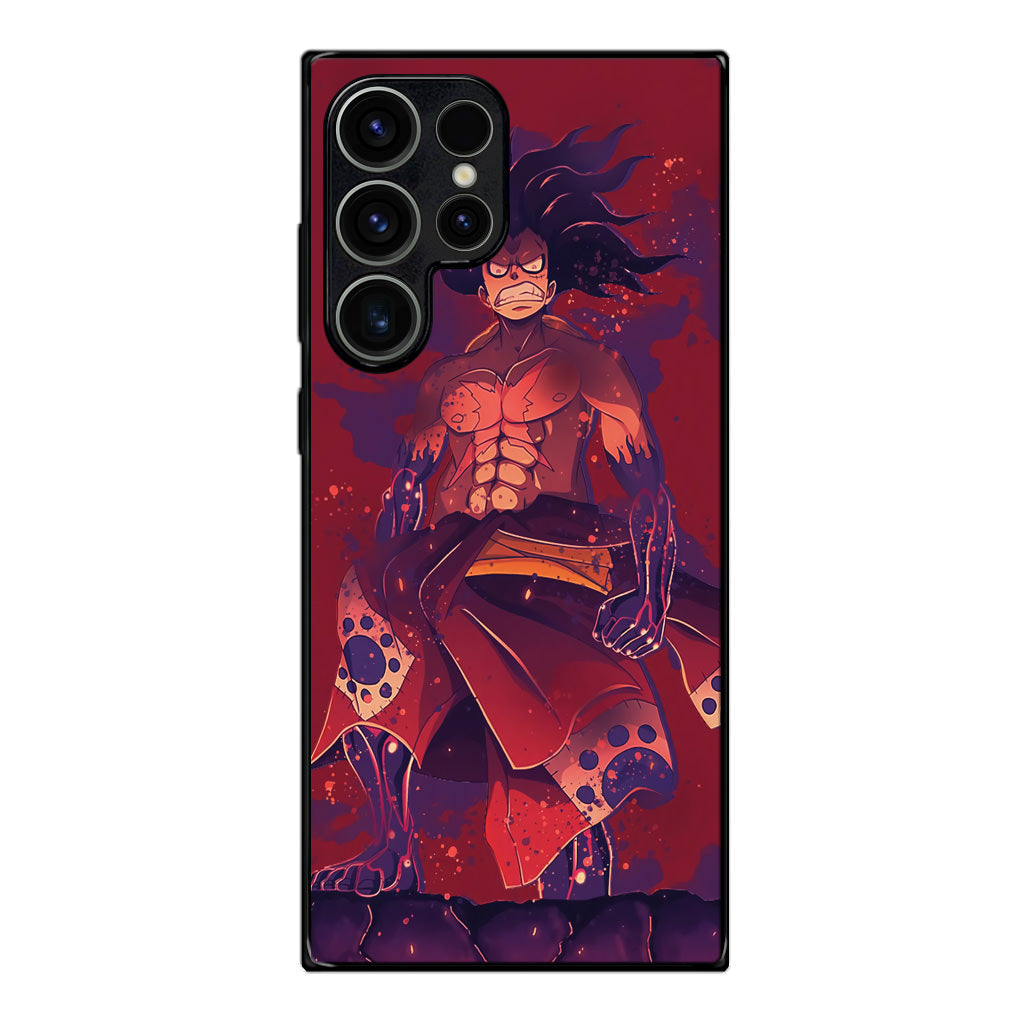 Luffy Snake Man Art Samsung Galaxy S23 Ultra Case