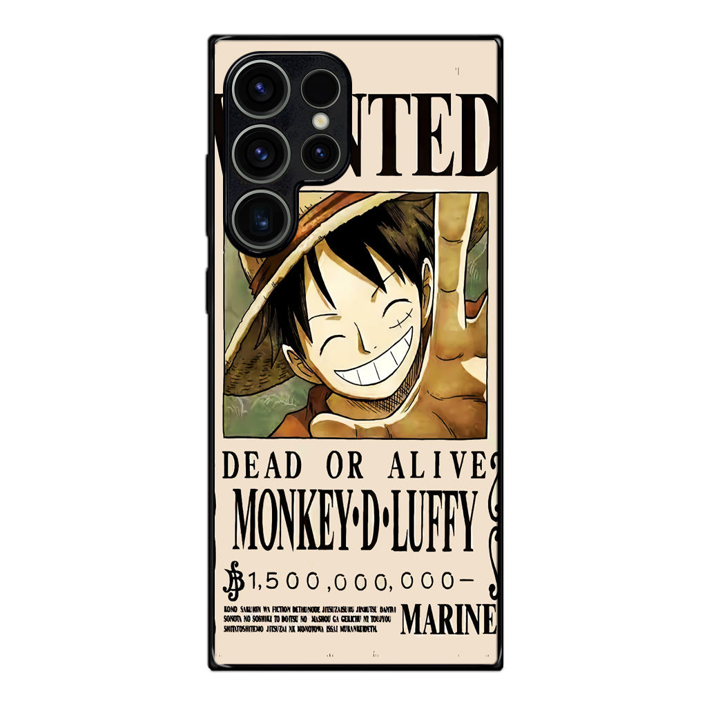 Monkey D Luffy Bounty Samsung Galaxy S23 Ultra Case