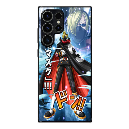 Stealth Black Sanji Samsung Galaxy S23 Ultra Case