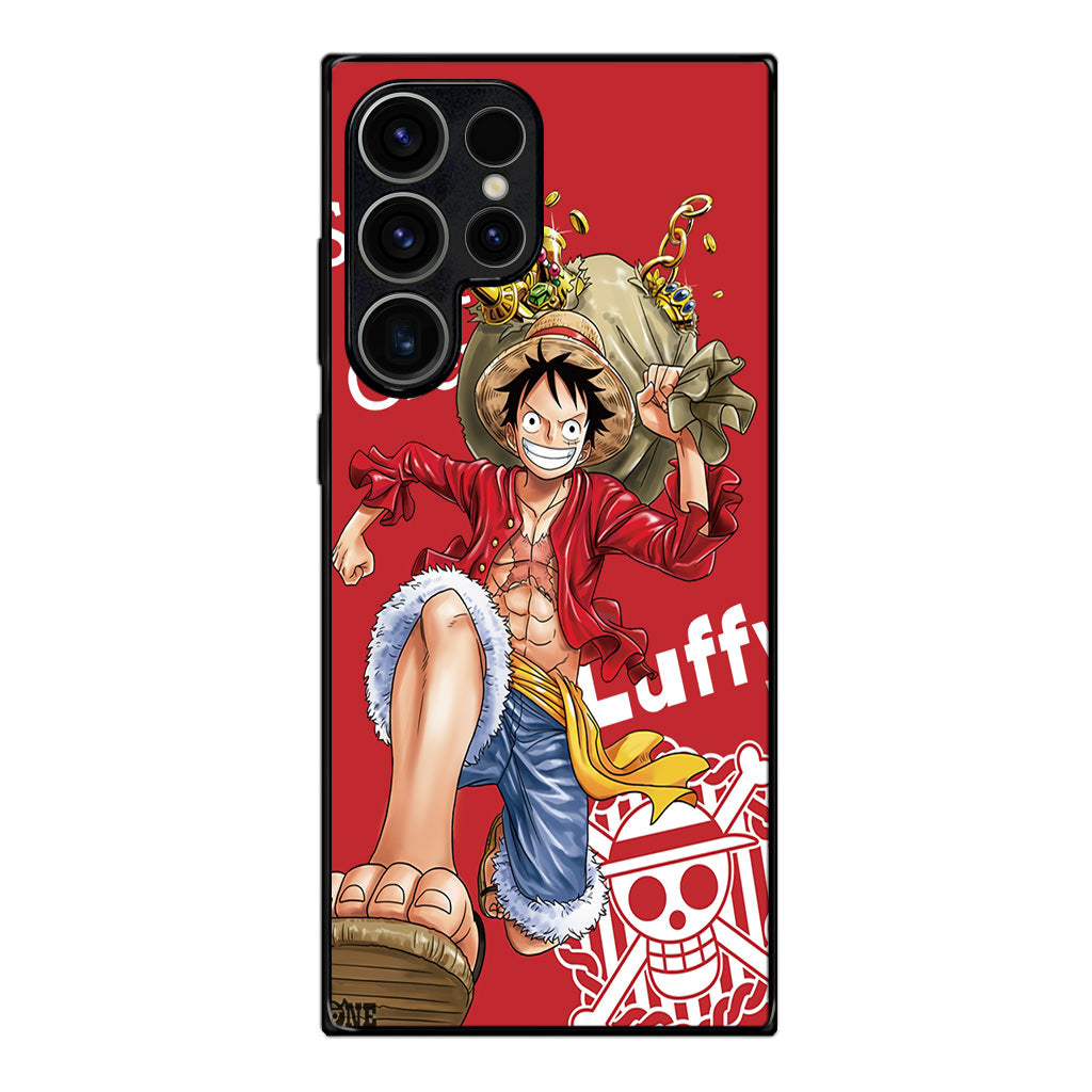 Straw Hat Monkey D Luffy Samsung Galaxy S23 Ultra Case