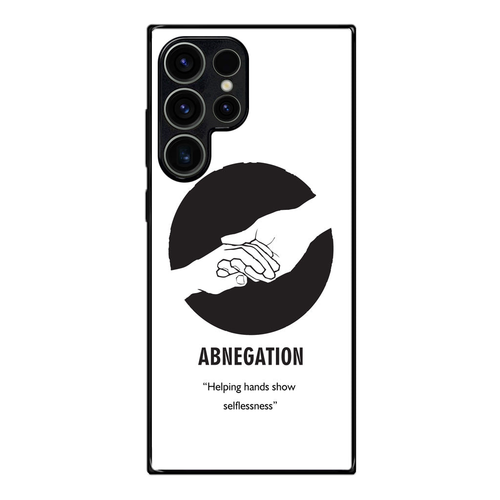 Abnegation Divergent Faction Samsung Galaxy S23 Ultra Case