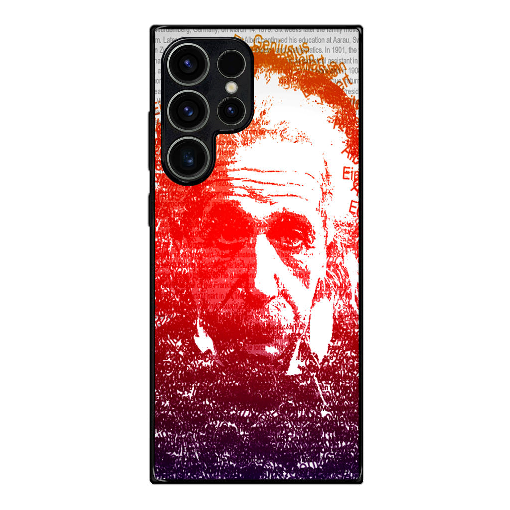 Albert Einstein Art Samsung Galaxy S23 Ultra Case