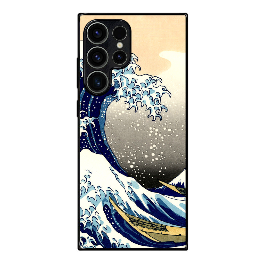 Artistic the Great Wave off Kanagawa Samsung Galaxy S23 Ultra Case