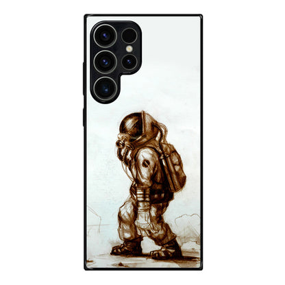 Astronaut Heavy Walk Samsung Galaxy S23 Ultra Case