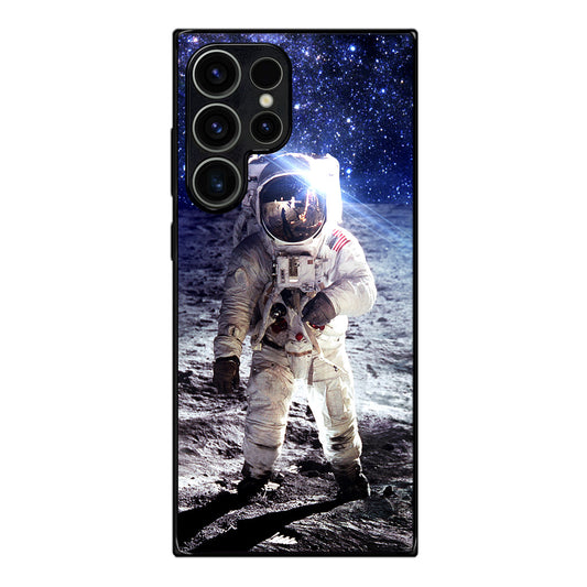 Astronaut Space Moon Samsung Galaxy S23 Ultra Case