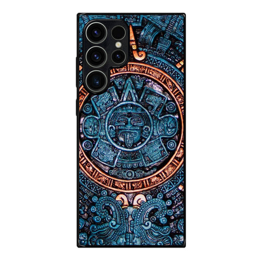 Aztec Calendar Samsung Galaxy S23 Ultra Case