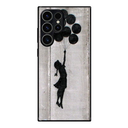 Banksy Girl With Balloons Samsung Galaxy S23 Ultra Case