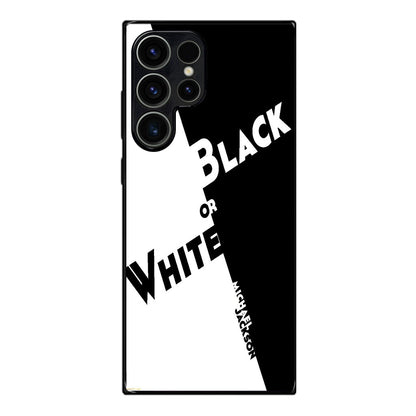 Black Or White Michael Jackson Samsung Galaxy S23 Ultra Case