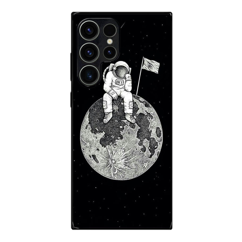 Bored Astronaut Samsung Galaxy S23 Ultra Case