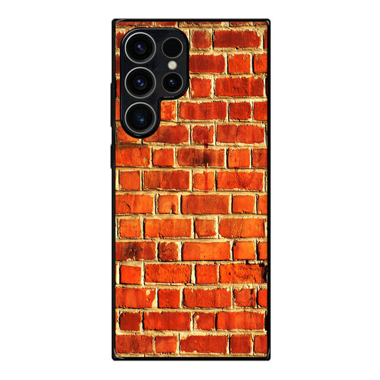 Brick Wall Pattern Samsung Galaxy S23 Ultra Case