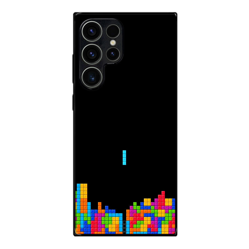 Classic Video Game Tetris Samsung Galaxy S23 Ultra Case