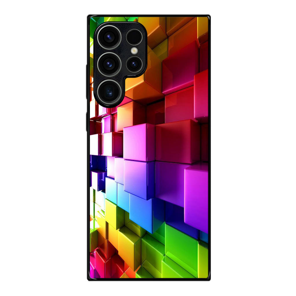 Colorful Cubes Samsung Galaxy S23 Ultra Case