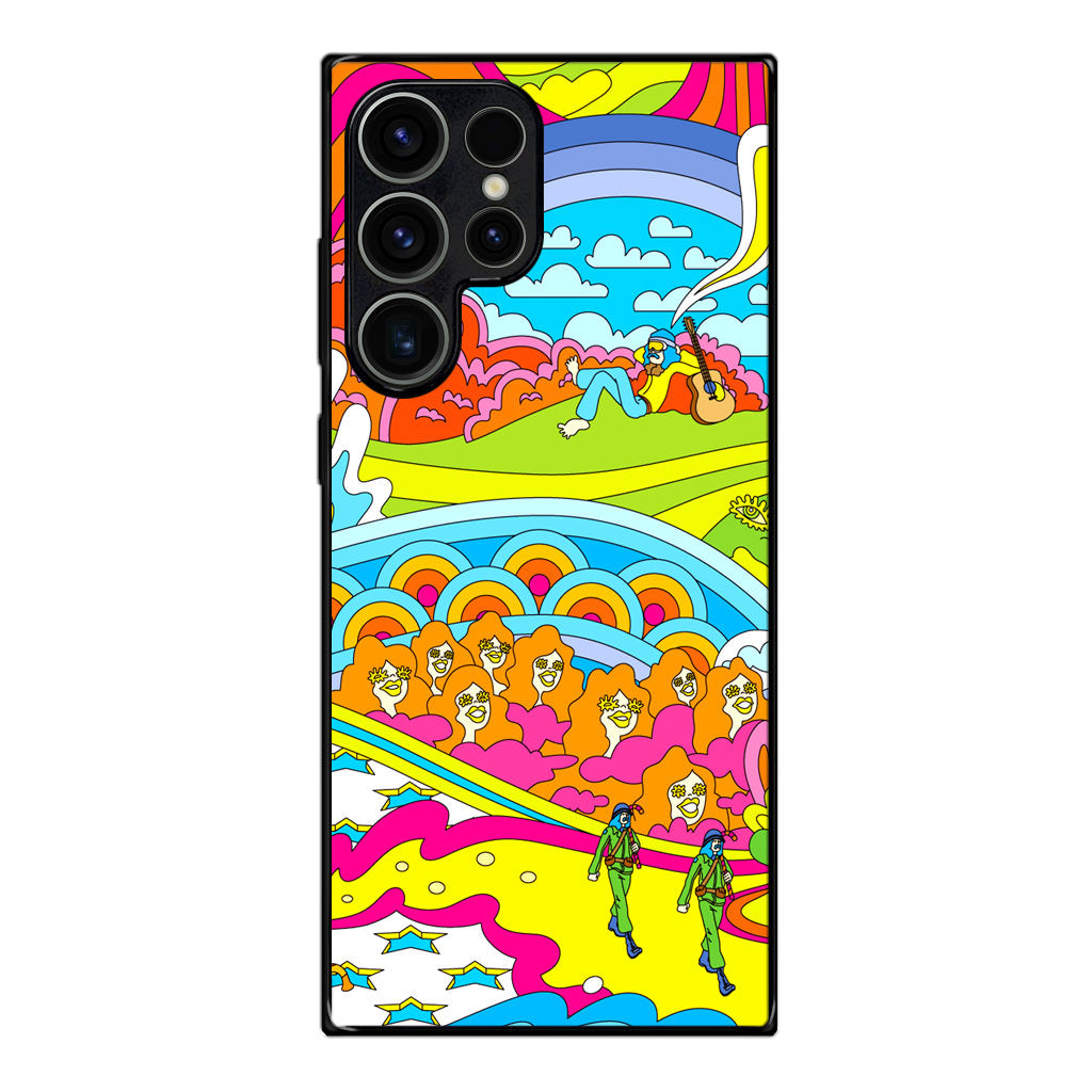 Colorful Doodle Samsung Galaxy S23 Ultra Case