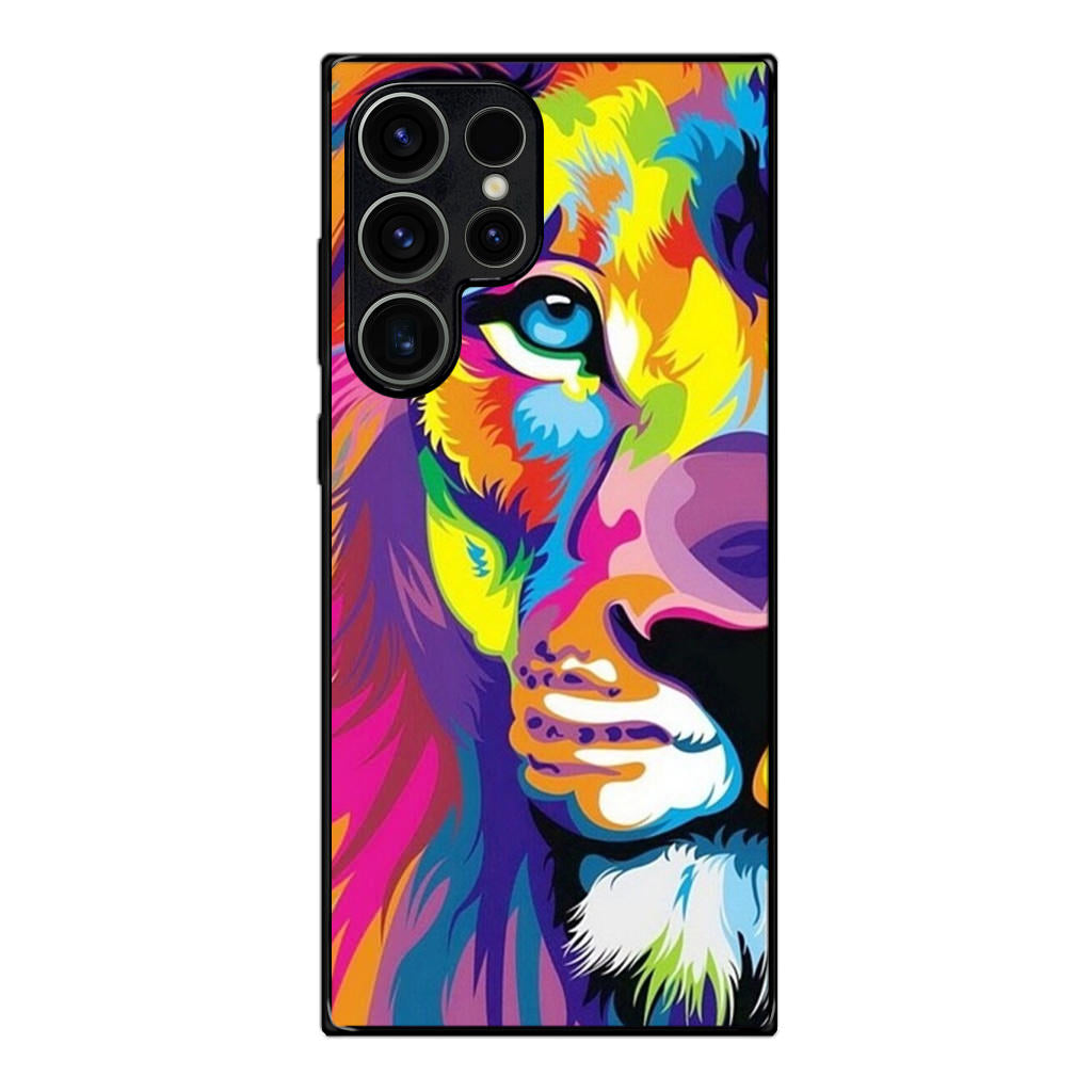 Colorful Lion Samsung Galaxy S23 Ultra Case