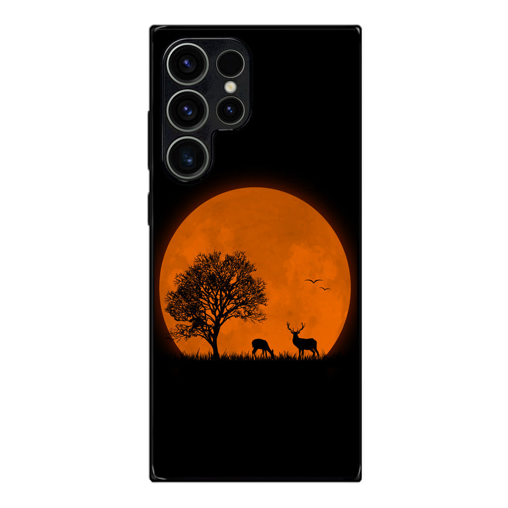 Deer Silhouette Samsung Galaxy S23 Ultra Case