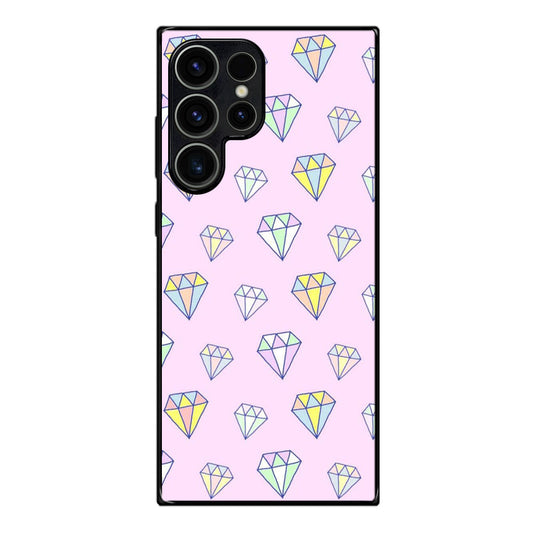 Diamonds Pattern Samsung Galaxy S23 Ultra Case