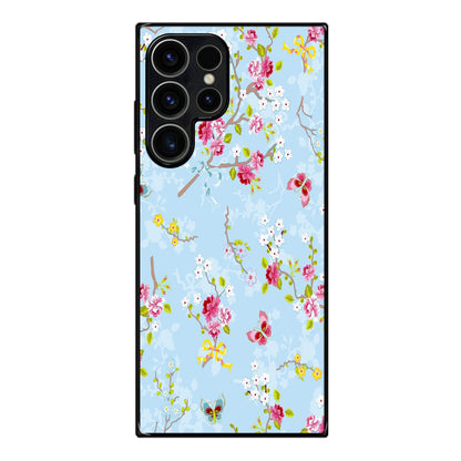 Floral Summer Wind Samsung Galaxy S23 Ultra Case