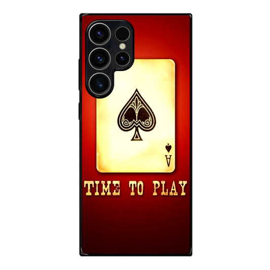 Game Card Time To Play Samsung Galaxy S23 Ultra Case