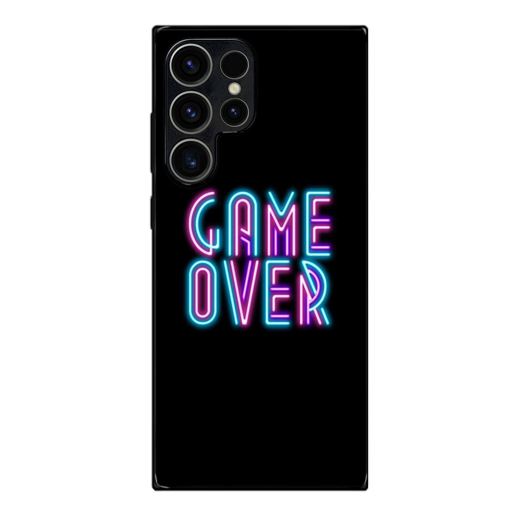 Game Over Neon Samsung Galaxy S23 Ultra Case