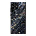 Golden Black Marble Samsung Galaxy S23 Ultra Case